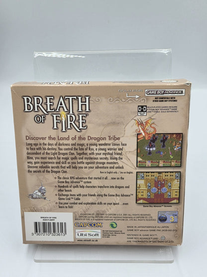 Nintendo Game Boy Advance Breath of Fire mit OVP und Anleitung EUR