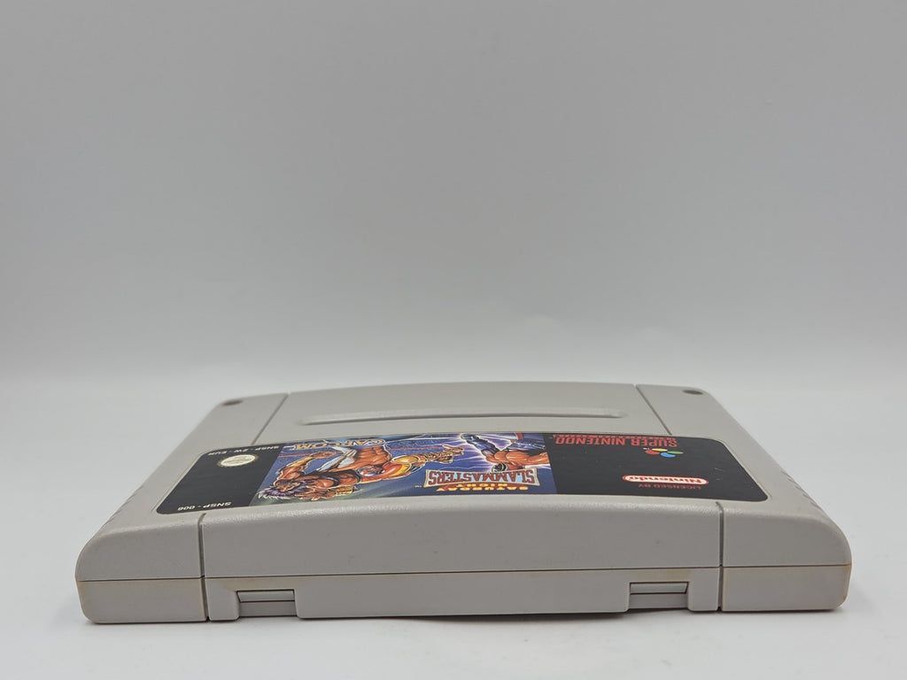 SNES Super Nintendo Spiel Saturday Night Slammasters Modul EUR