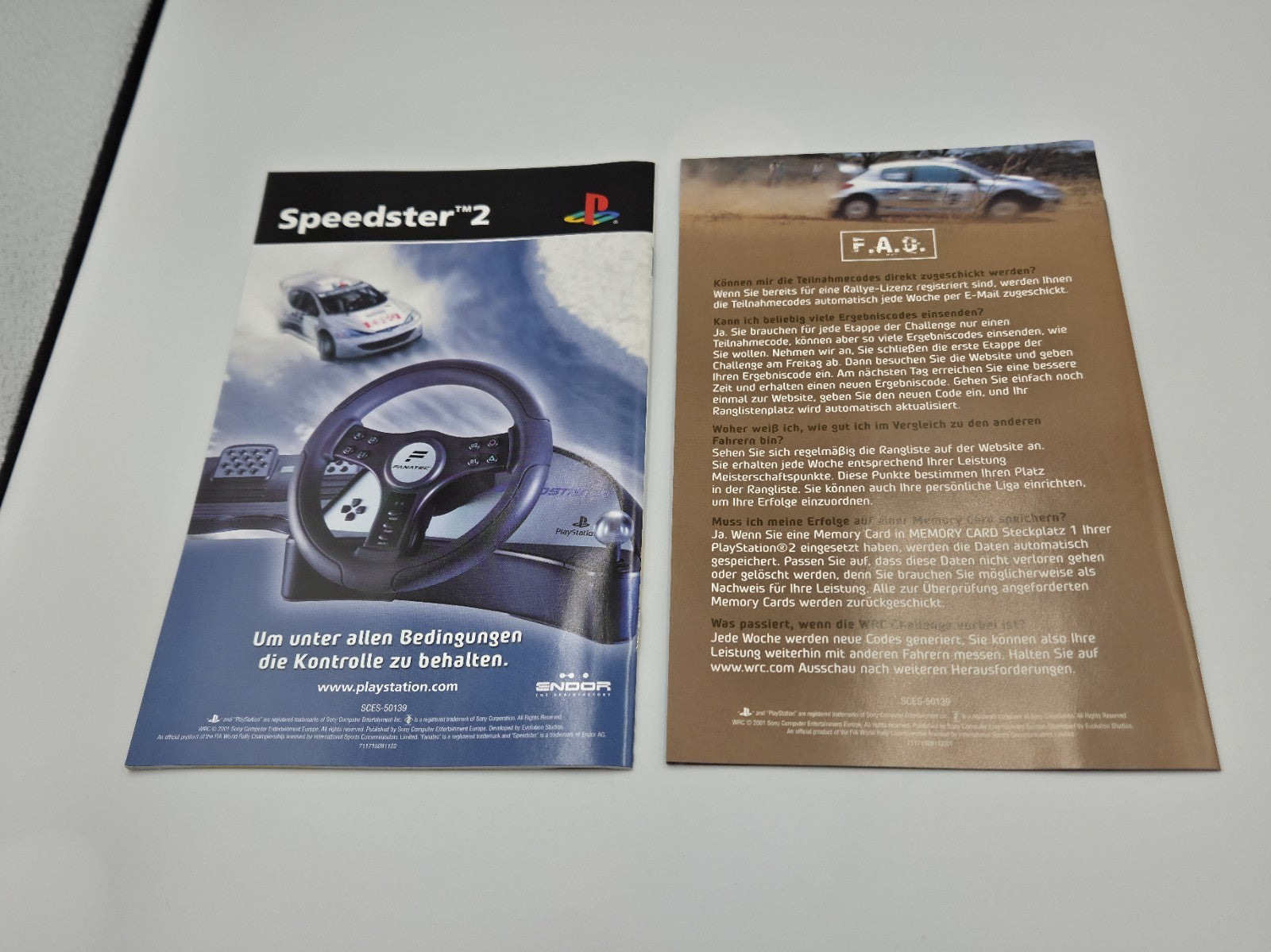 PS2 Playstation 2 WRC World Rally Championship mit OVP und Anleitung Deutsch