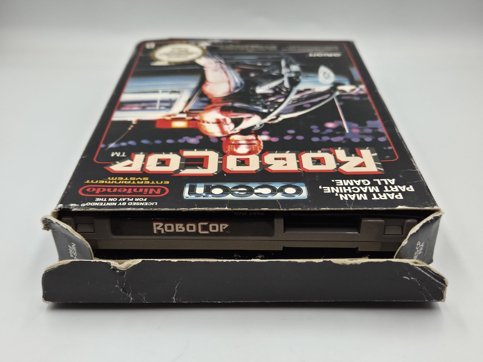 Nintendo NES Spiel RoboCop mit OVP und Anleitung FRA