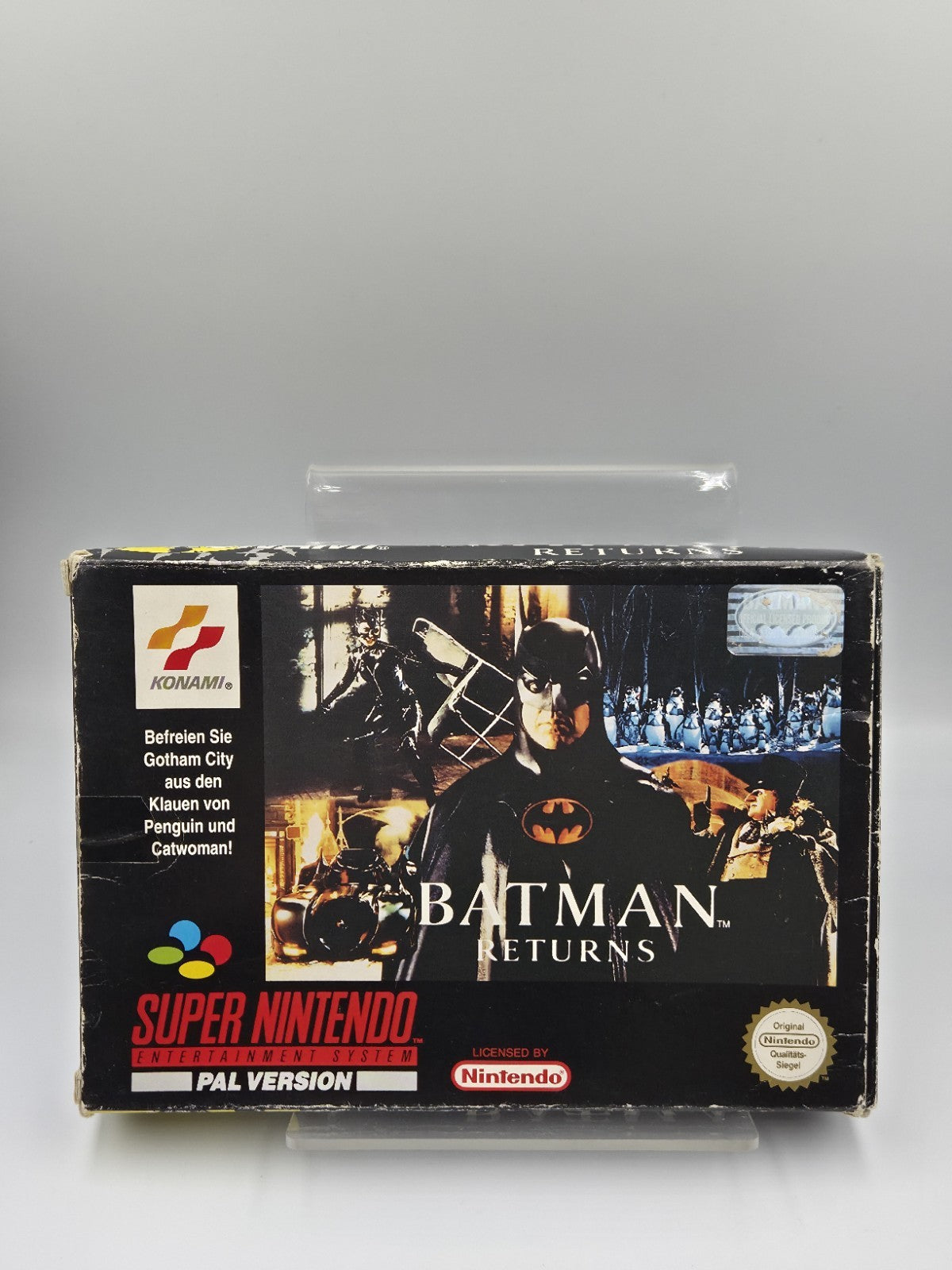 SNES Super Nintendo Spiel Batman Returns mit OVP und Anleitung Deutsch