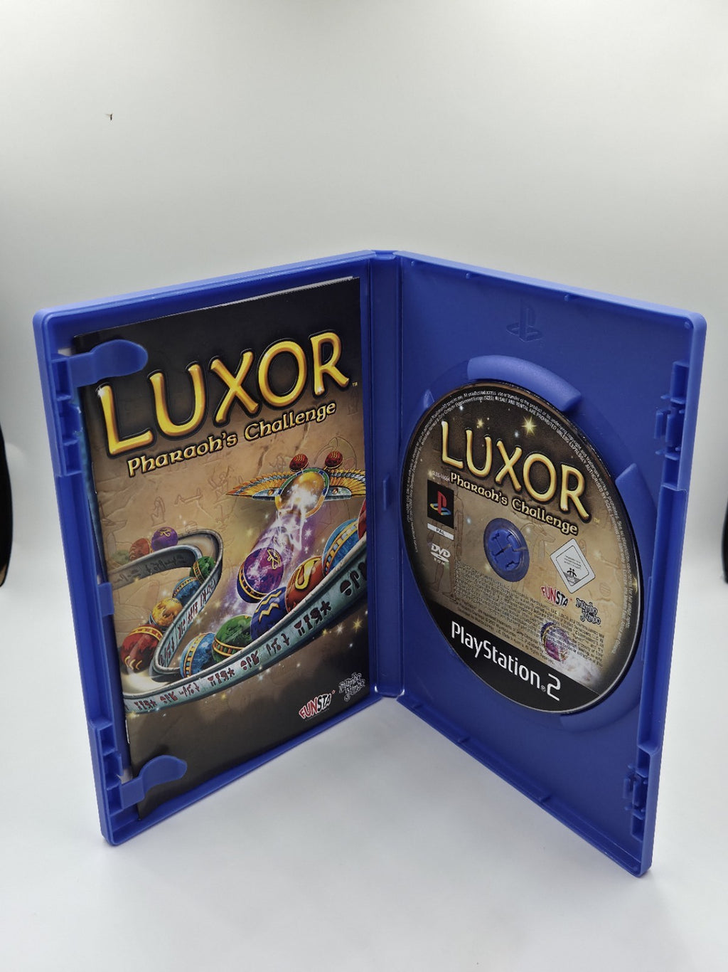 PS2 Playstation 2 Spiel Luxor Pharao's Challenge mit OVP und Anleitung Deutsch
