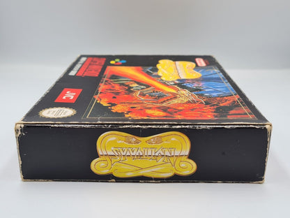 SNES Super Nintendo Syvalion mit OVP und Anleitung ESP - T-Retro-Games 