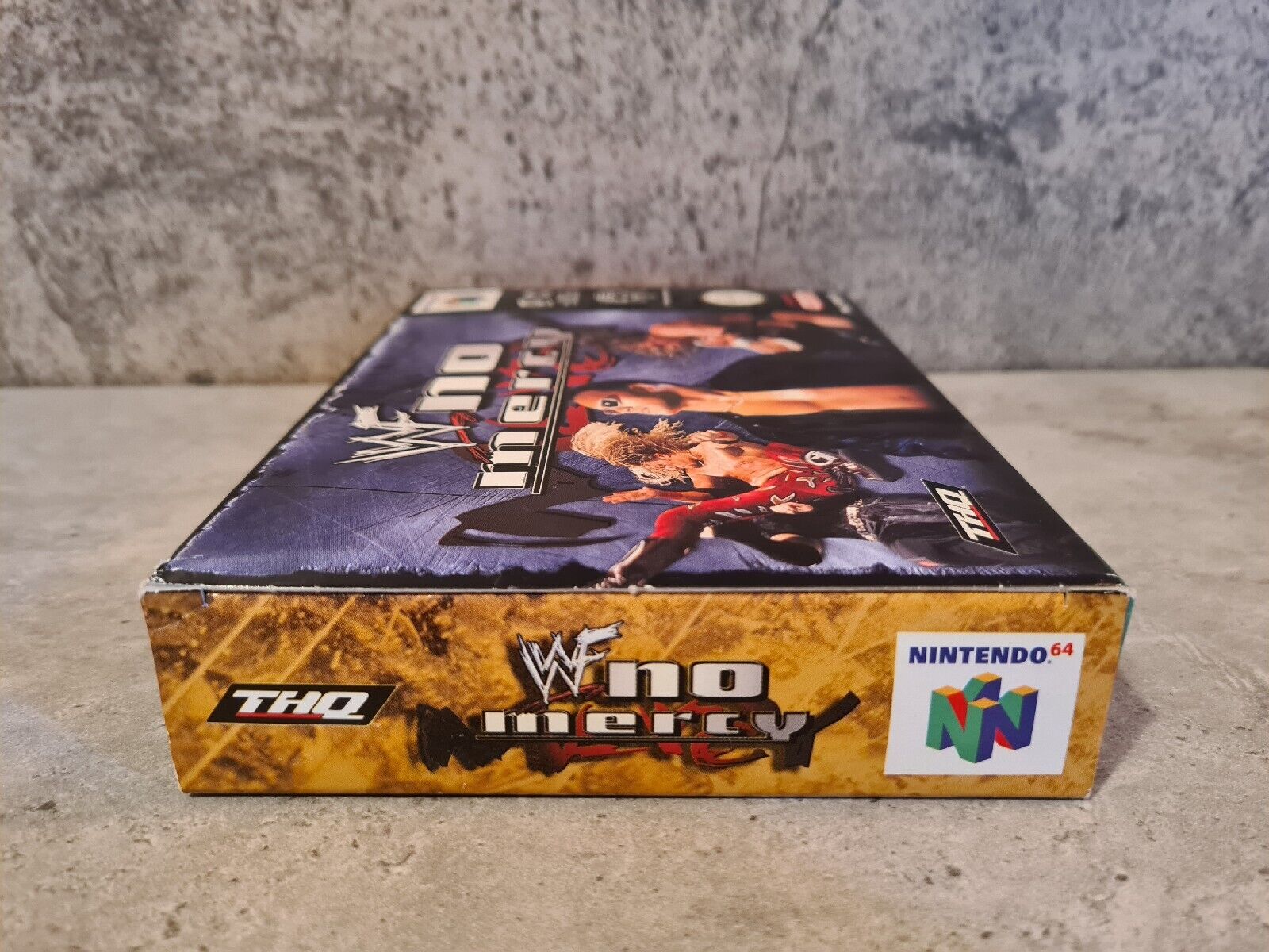 N64 Nintendo 64 WWF No Mercy mit OVP und Anleitung EUR - T-Retro-Games 