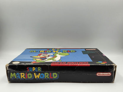 SNES Super Nintendo Super Mario World mit  OVP und Anleitung NOE
