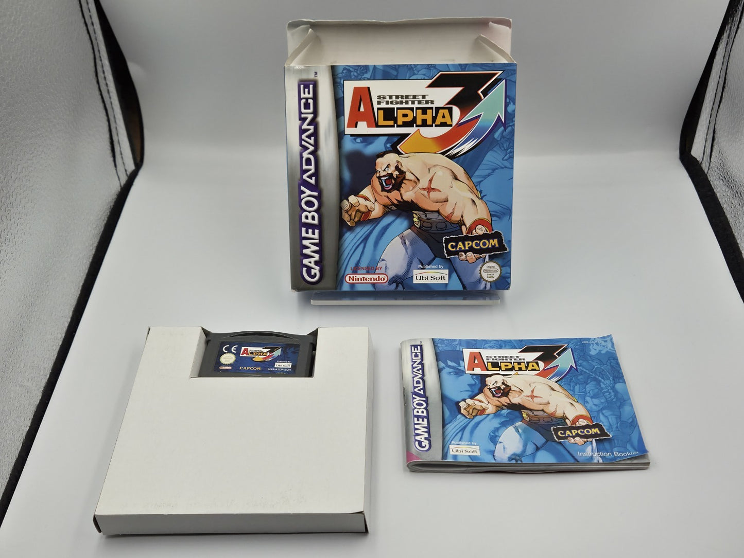 Nintendo Game Boy Advance Street Fighter Alpha 3  mit OVP und Anleitung USA