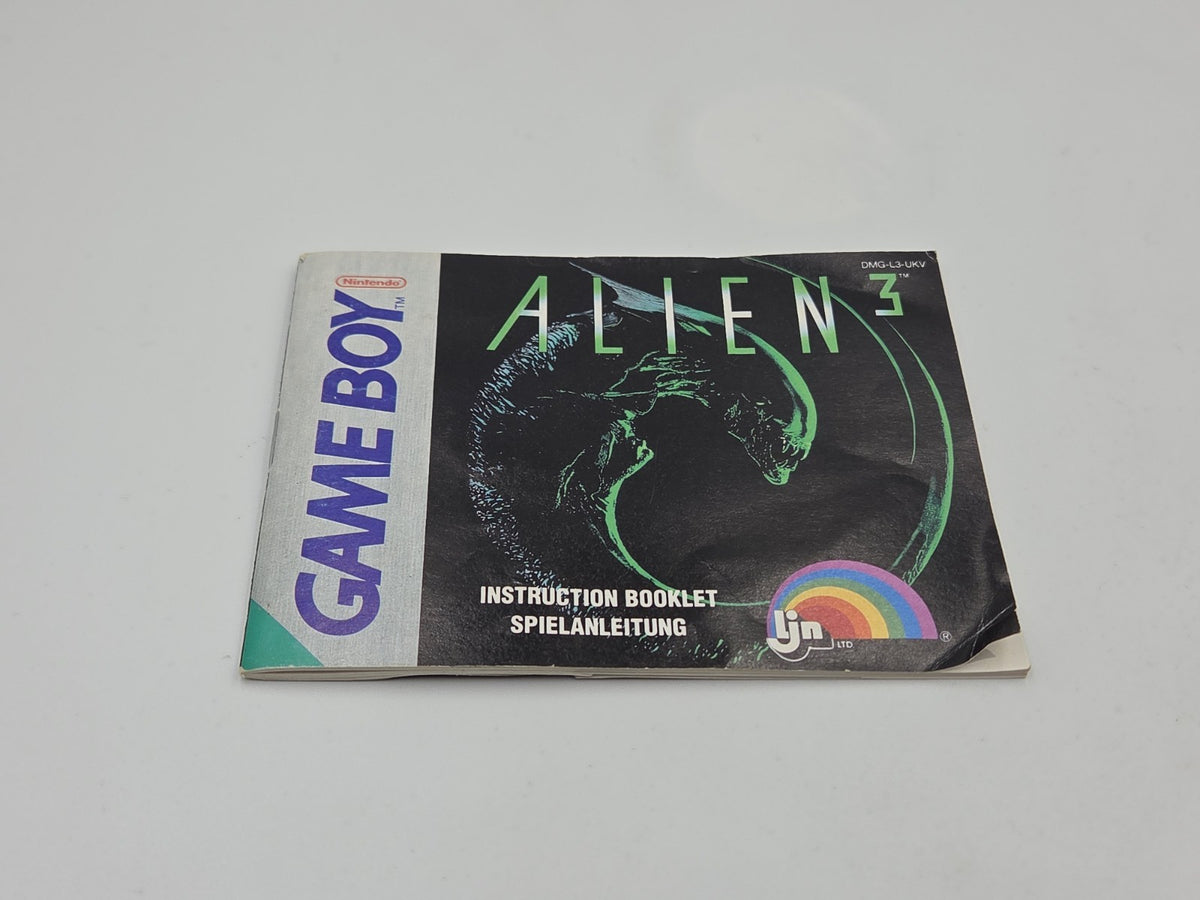 Nintendo Game Boy Classic Spiel Alien 3 mit OVP und Anleitung NOE