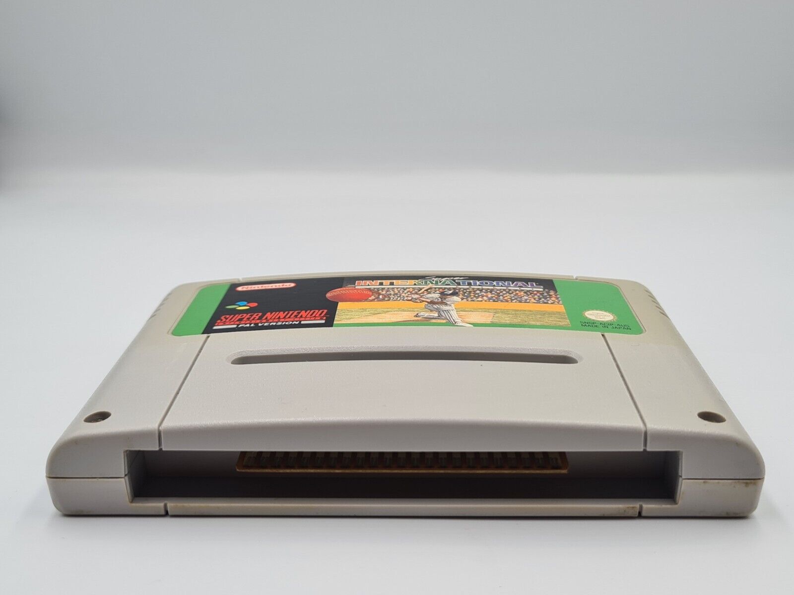 SNES Super Nintendo Super International Cricket Modul AUS - T-Retro-Games 