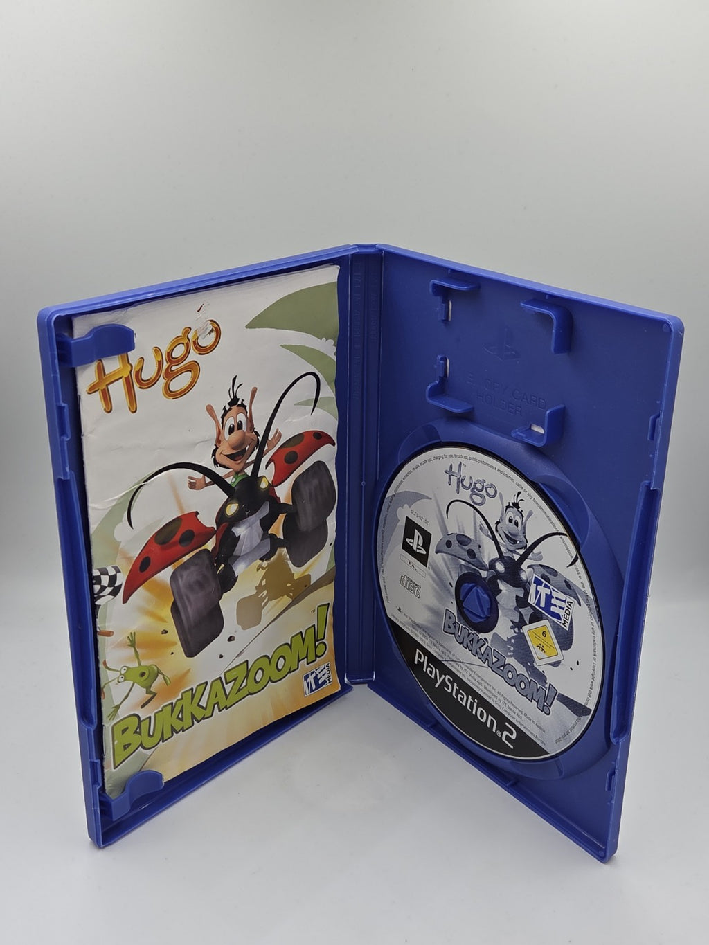 PS2 Playstation 2 Spiel Hugo Bukkazoom! mit OVP und Anleitung Deutsch