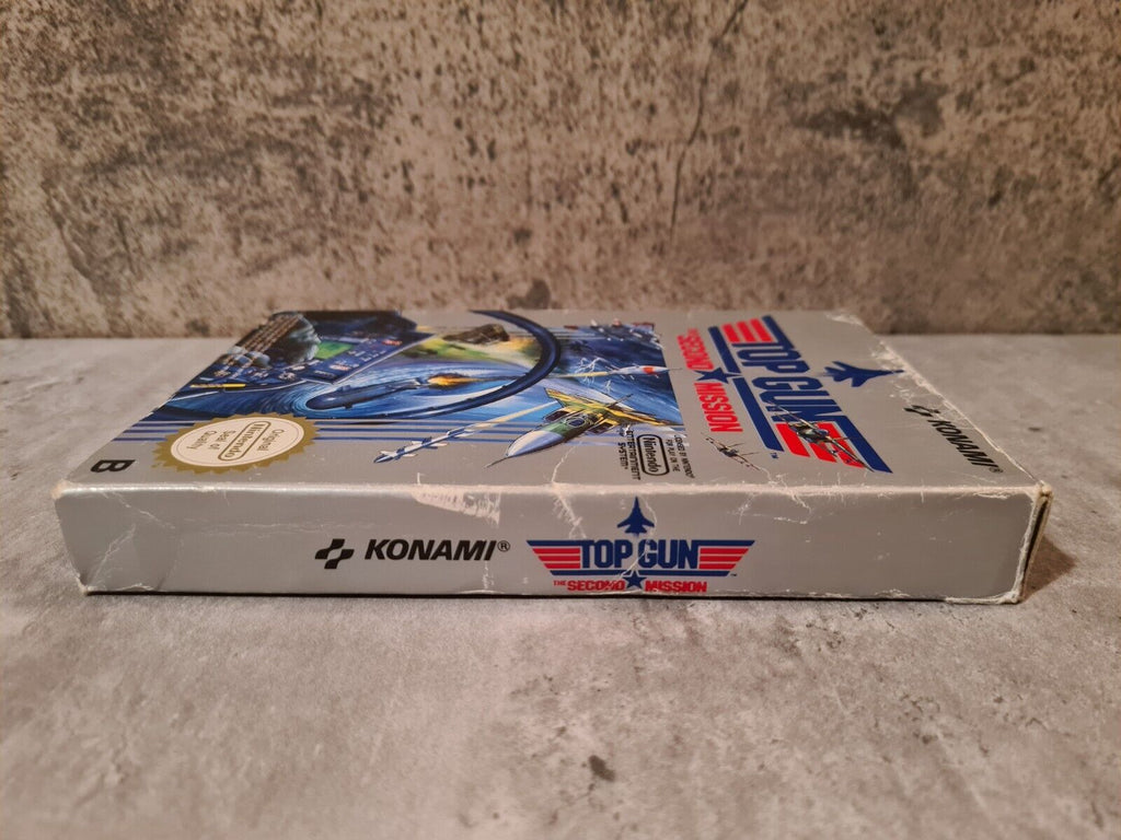 NES Top Gun The Second Mission mit OVP und Anleitung FRA - T-Retro-Games 