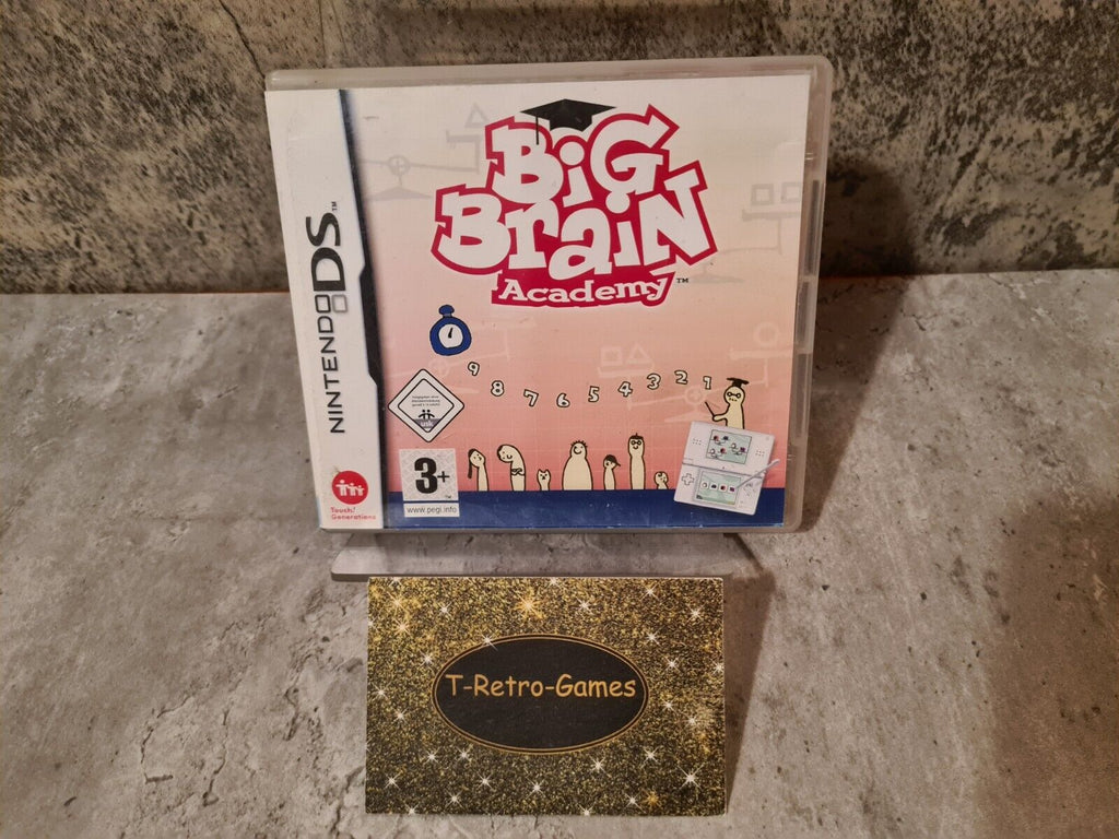 Nintendo DS Big Brain Academy mit OVP und Anleitung EUR - T-Retro-Games 
