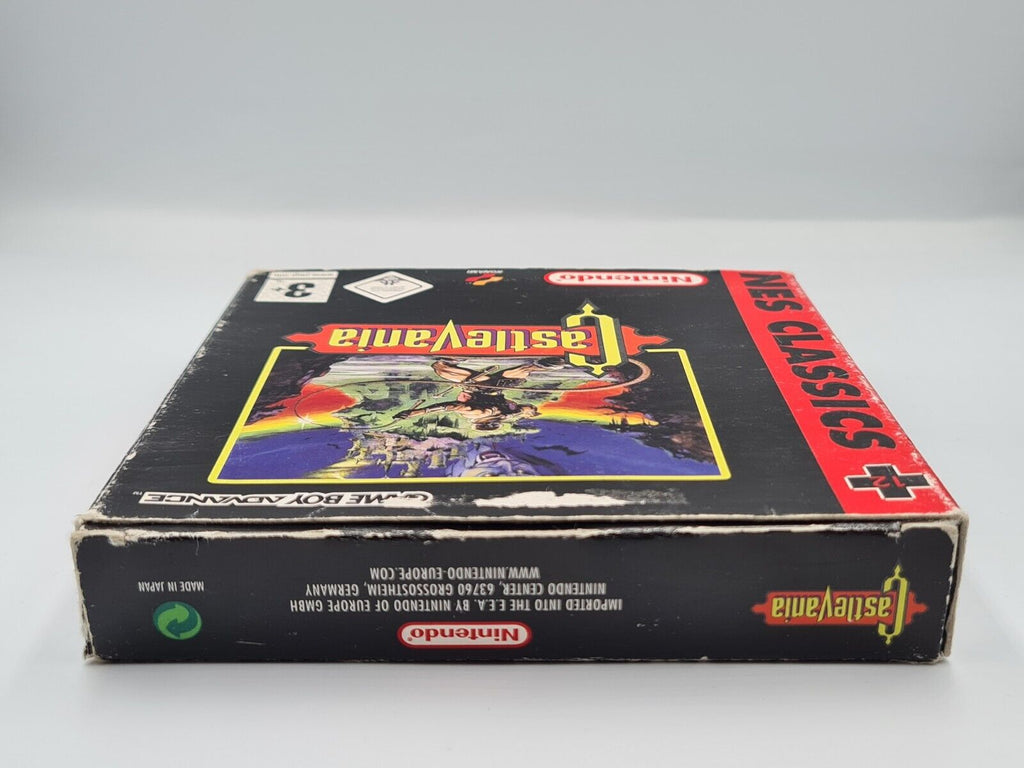 Nintendo Game Boy Advance NES Classics Castlevania mit OVP und Anleitung EUR - T-Retro-Games 