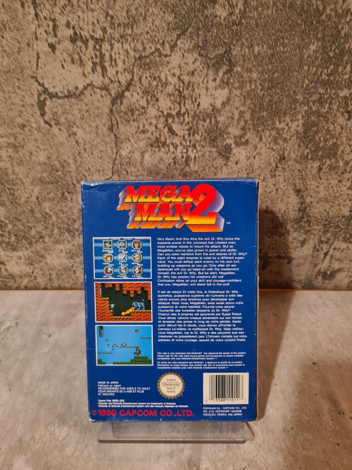 NES Mega Man 2 mit OVP und Anleitung FRA - T-Retro-Games 