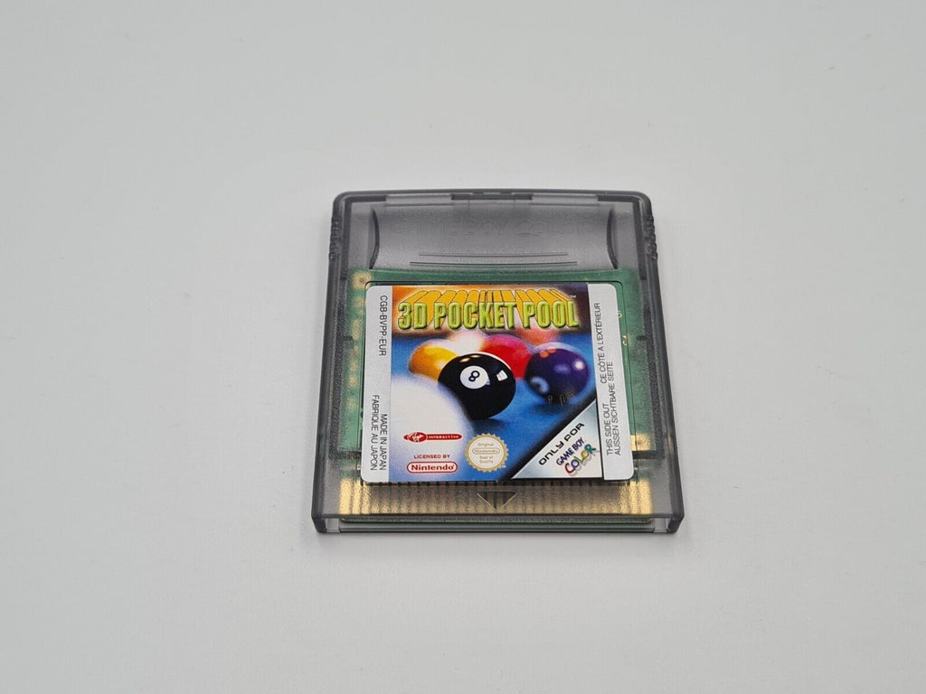 Nintendo Game Boy Color 3D Pocket Pool mit OVP und Anleitung EUR - T-Retro-Games 