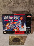 SNES Super Nintendo Strike Gunner S.T.G mit OVP und Anleitung NTSC-USA - T-Retro-Games 