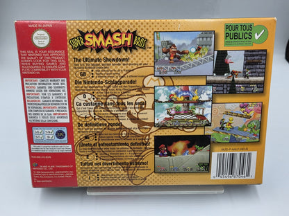 N64 Nintendo 64 Super Smash Bros. mit OVP und Anleitung EUR