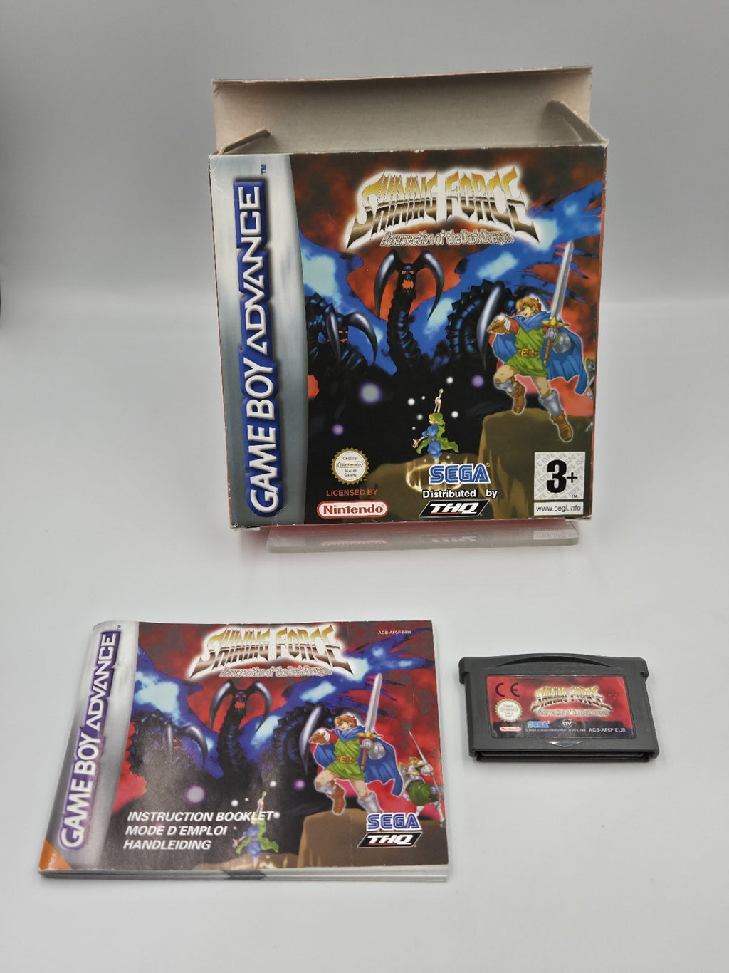 Nintendo Game Boy Advance Shining Force Resurrection mit OVP und Anleitung FAH