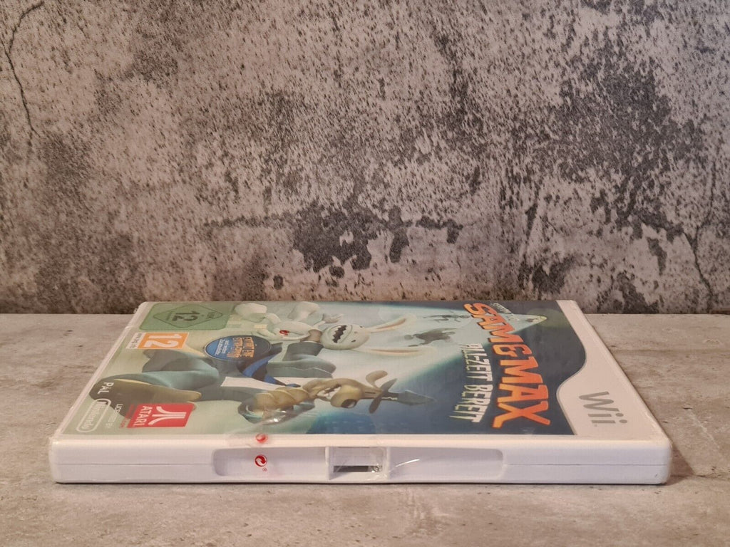 Nintendo Wii Spiel Sam & Max All-Zeit Bereit Sealed NEU NEW NOE - T-Retro-Games 