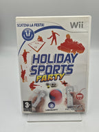 Nintendo Wii Spiel Holiday Sports Party mit OVP und Anleitung ITA