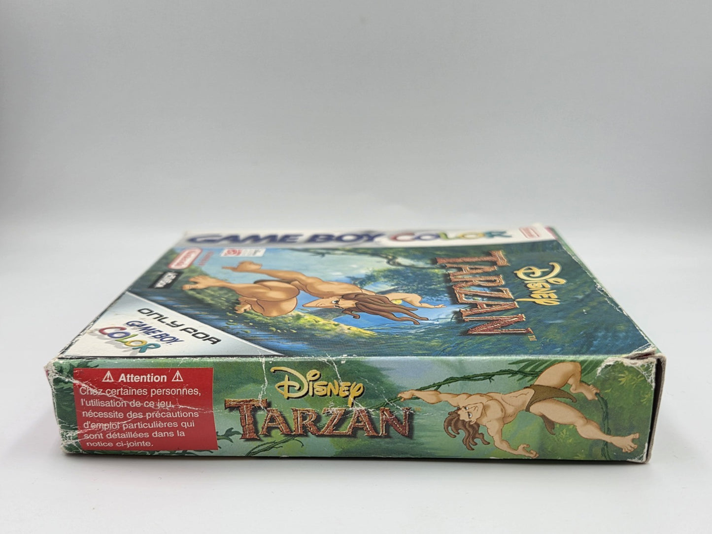 Nintendo Game Boy Color Disney Tarzan mit OVP und Anleitung  FRA