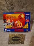 SNES Super Nintendo Disney's The Lion King mit OVP und Anleitung NUKV - T-Retro-Games 