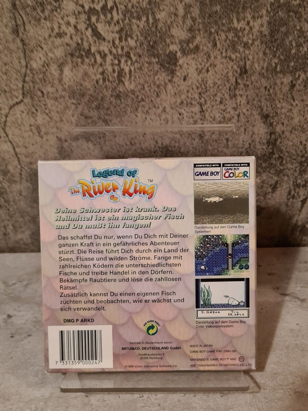 Nintendo Game Boy Color Legend of The River King mit OVP und Anleitung NOE - T-Retro-Games 