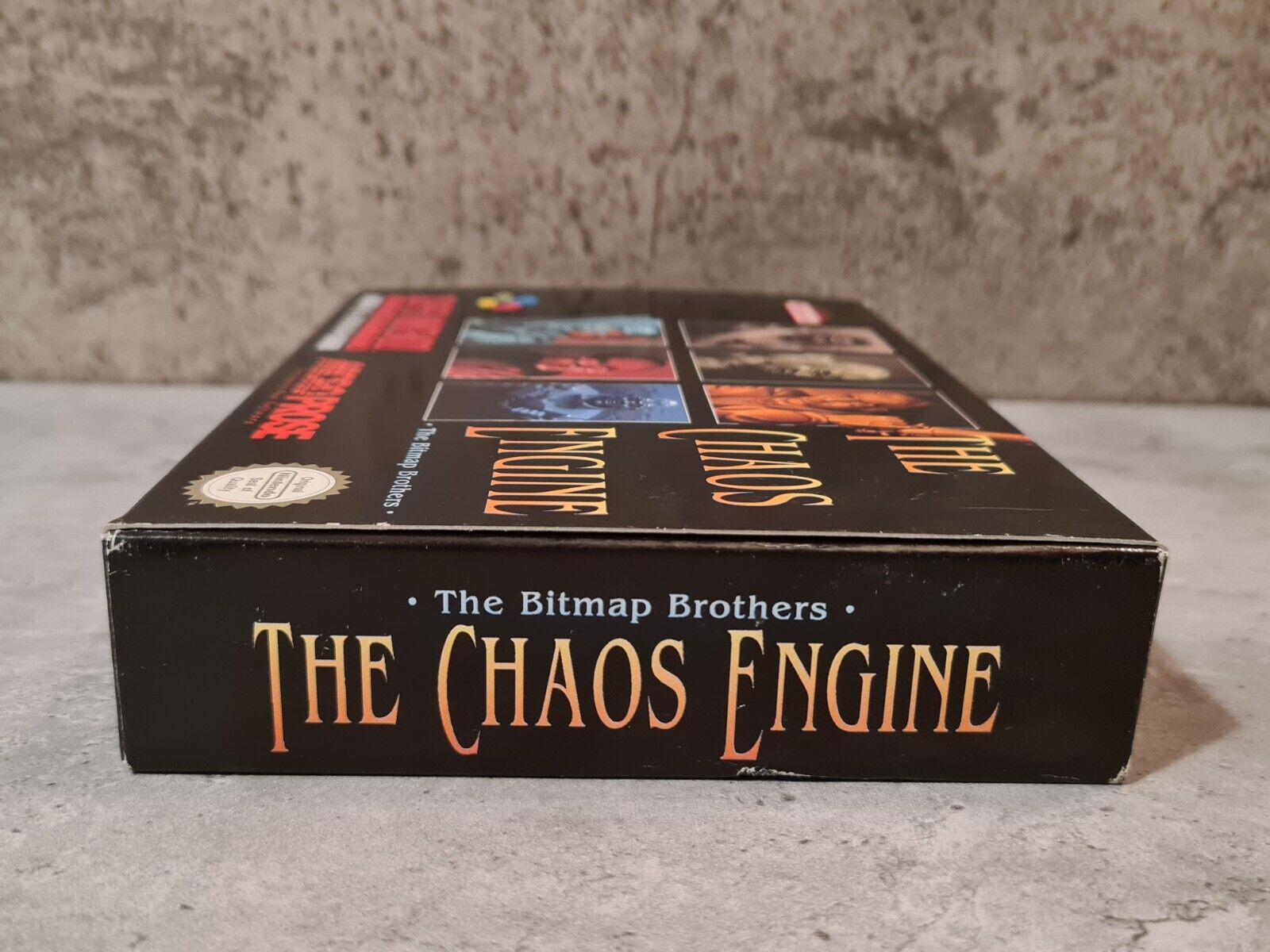 SNES Super Nintendo The Chaos Engine mit OVP und Anleitung UKV - T-Retro-Games 