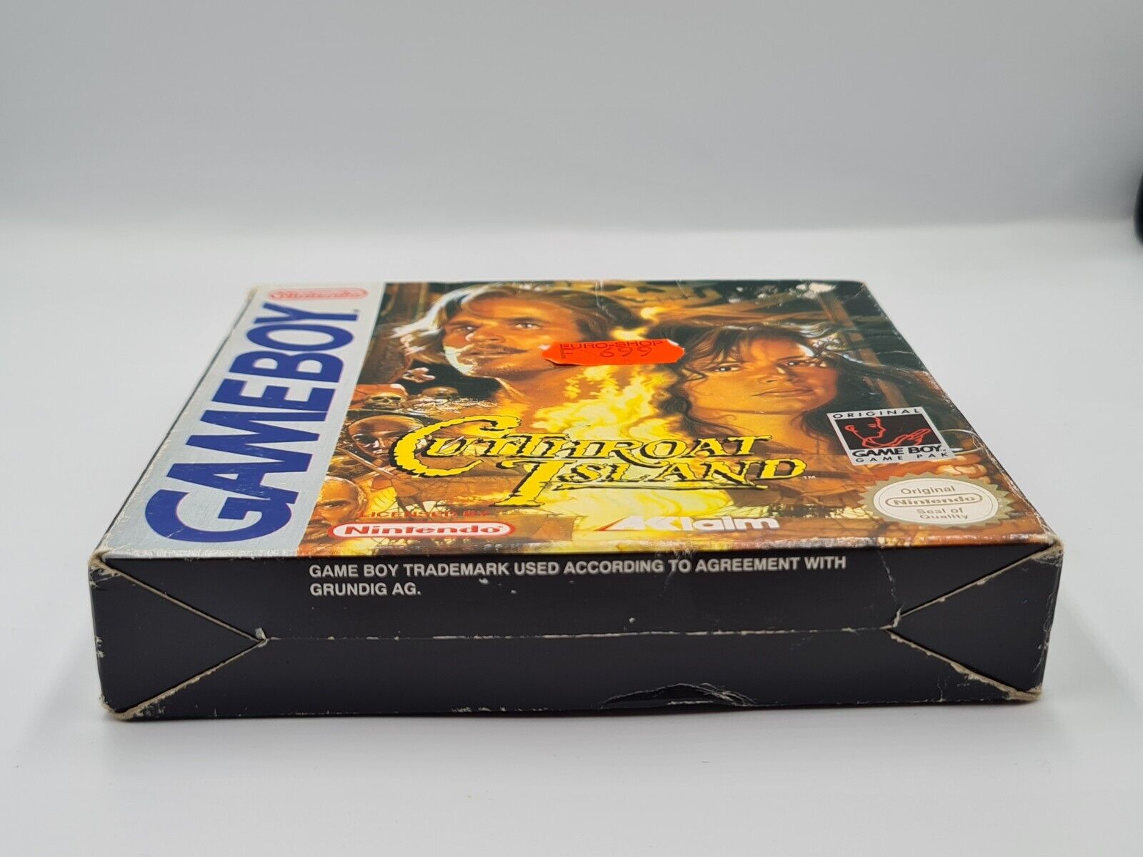 Nintendo Game Boy Classic Cutthroat Island mit OVP und Anleitung EUR - T-Retro-Games 