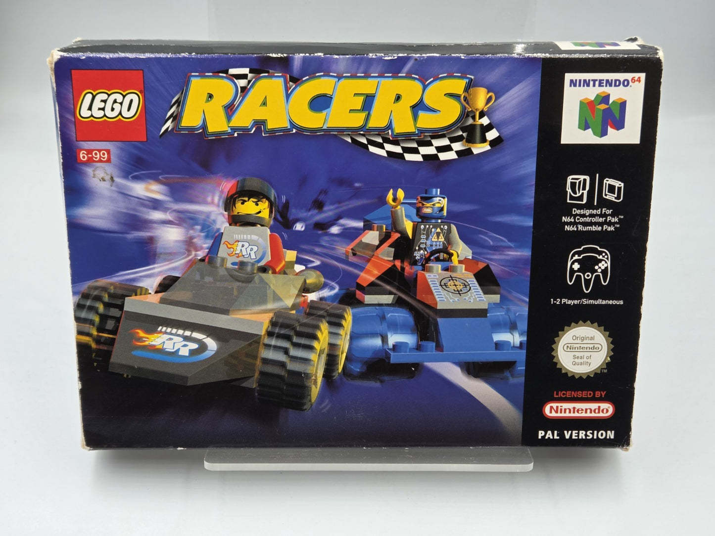 N64 Nintendo 64 Lego Racers mit OVP und Anleitung NOE