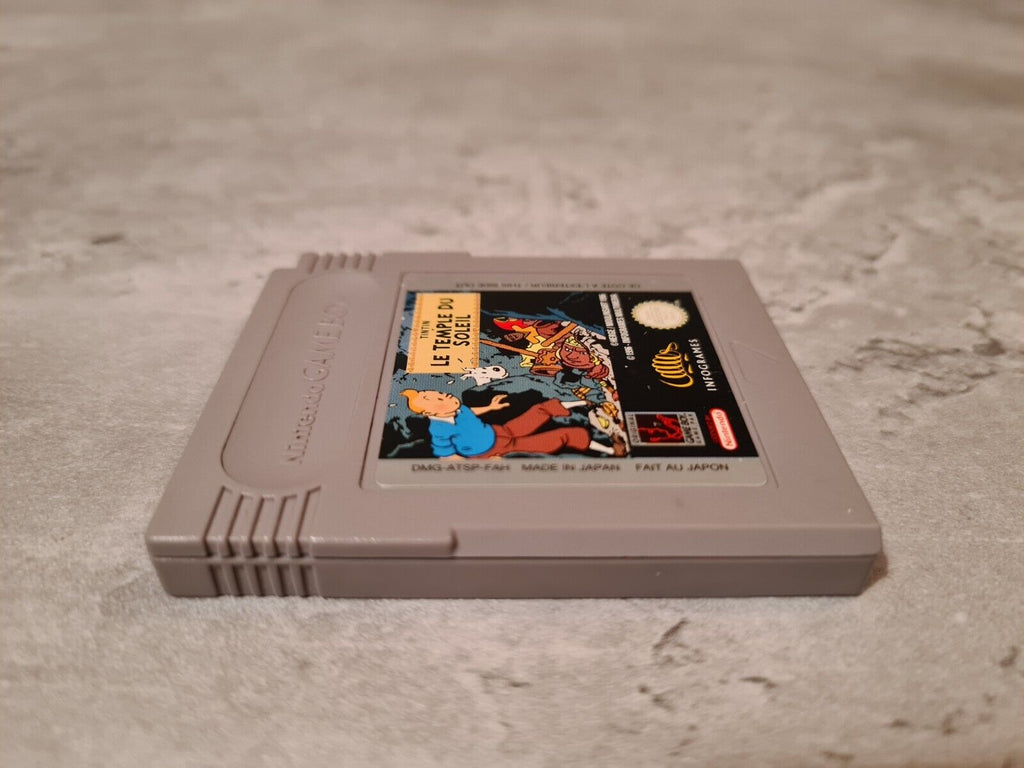 Nintendo Gameboy Classic Spiel TinTin Le Temple Du Soleil Modul FAH - T-Retro-Games 