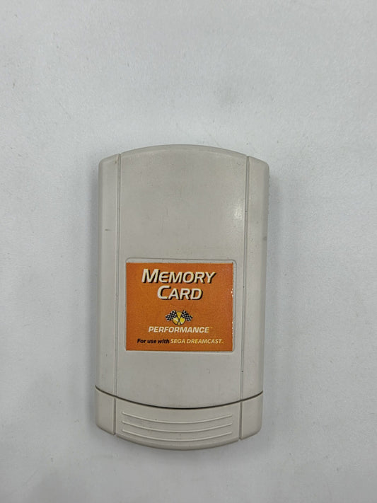 DC Dreamcast Memory Card Performance 