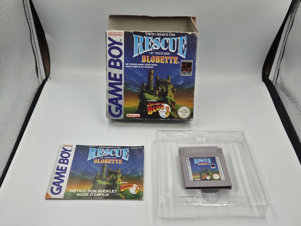 Game Boy Classic Spiel Rescue of Princess Blobette mit OVP und Anleitung FAH