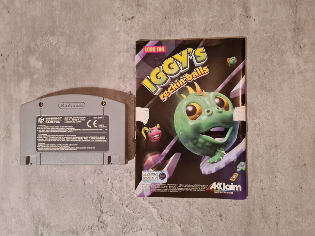 N64 Nintendo 64 Bust-A-Move 2 Arcade Edition mit OVP und Anleitung EUR - T-Retro-Games 
