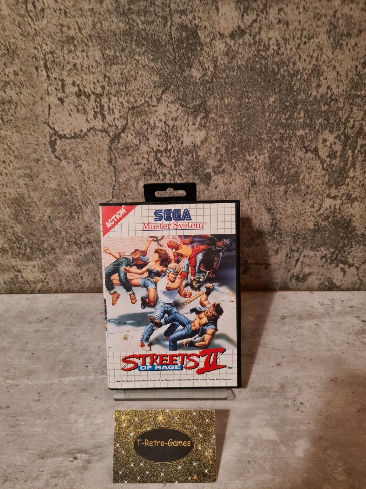 Sega Master System Streets of Rage II mit OVP und Anleitung Multi Language - T-Retro-Games 