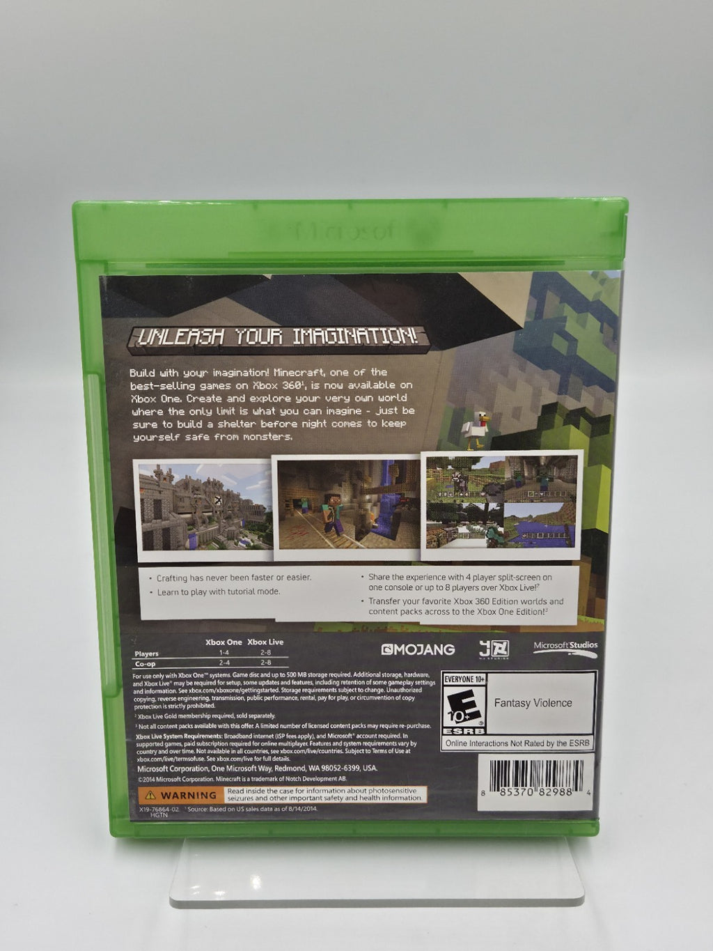 XBOXOne Spiel Minecraft mit OVP USA