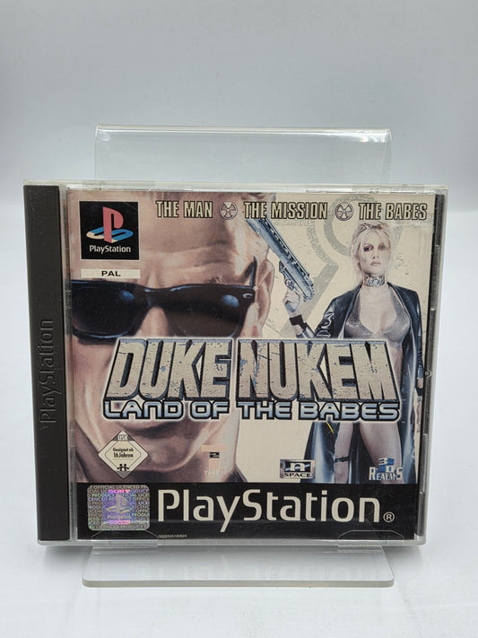 PS1 Playstation 1 Duke Nukem Land of The Babes mit OVP + Anleitung Multilingual