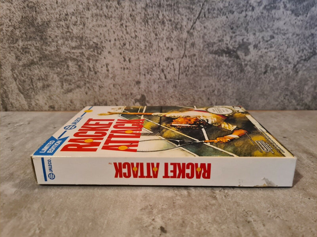 Nintendo NES Racket Attack mit OVP und Anleitung NOE - T-Retro-Games 