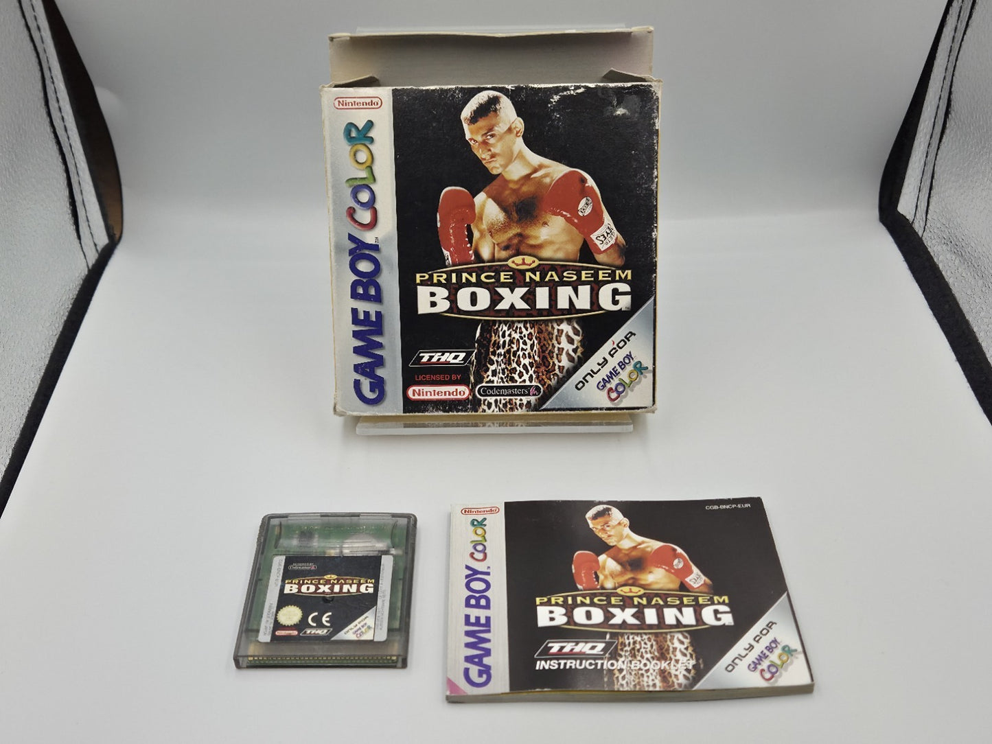 Nintendo Game Boy Color Prince Naseem Boxing mit OVP und Anleitung EUR