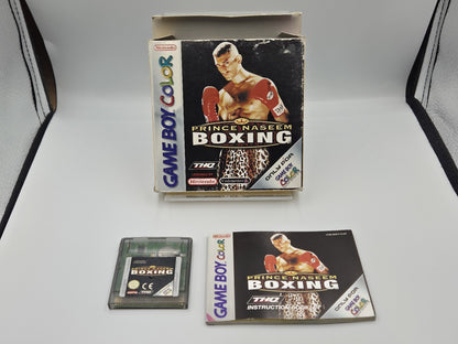 Nintendo Game Boy Color Prince Naseem Boxing mit OVP und Anleitung EUR