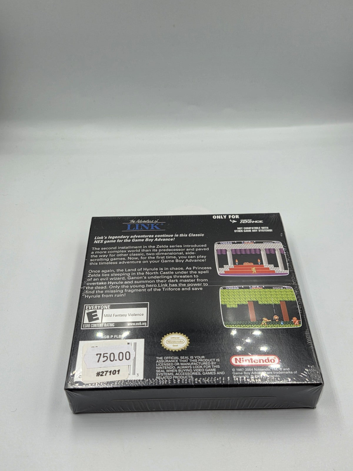 Nintendo Game Boy Advance Zelda II The Adventure of Link USA Sealed Neu New