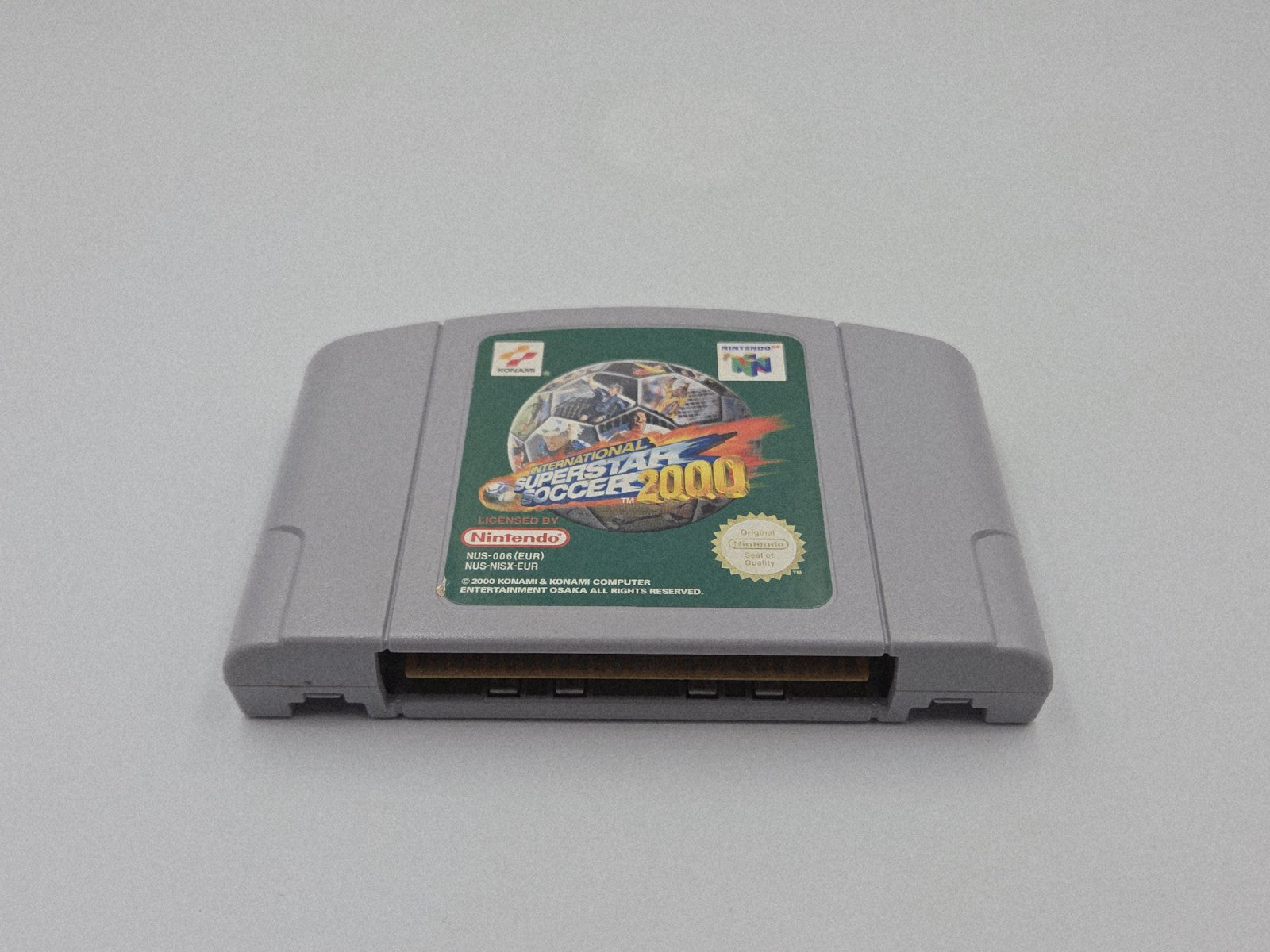 N64 Nintendo 64 International Superstar Soccer 2000 mit OVP und Anleitung EUR