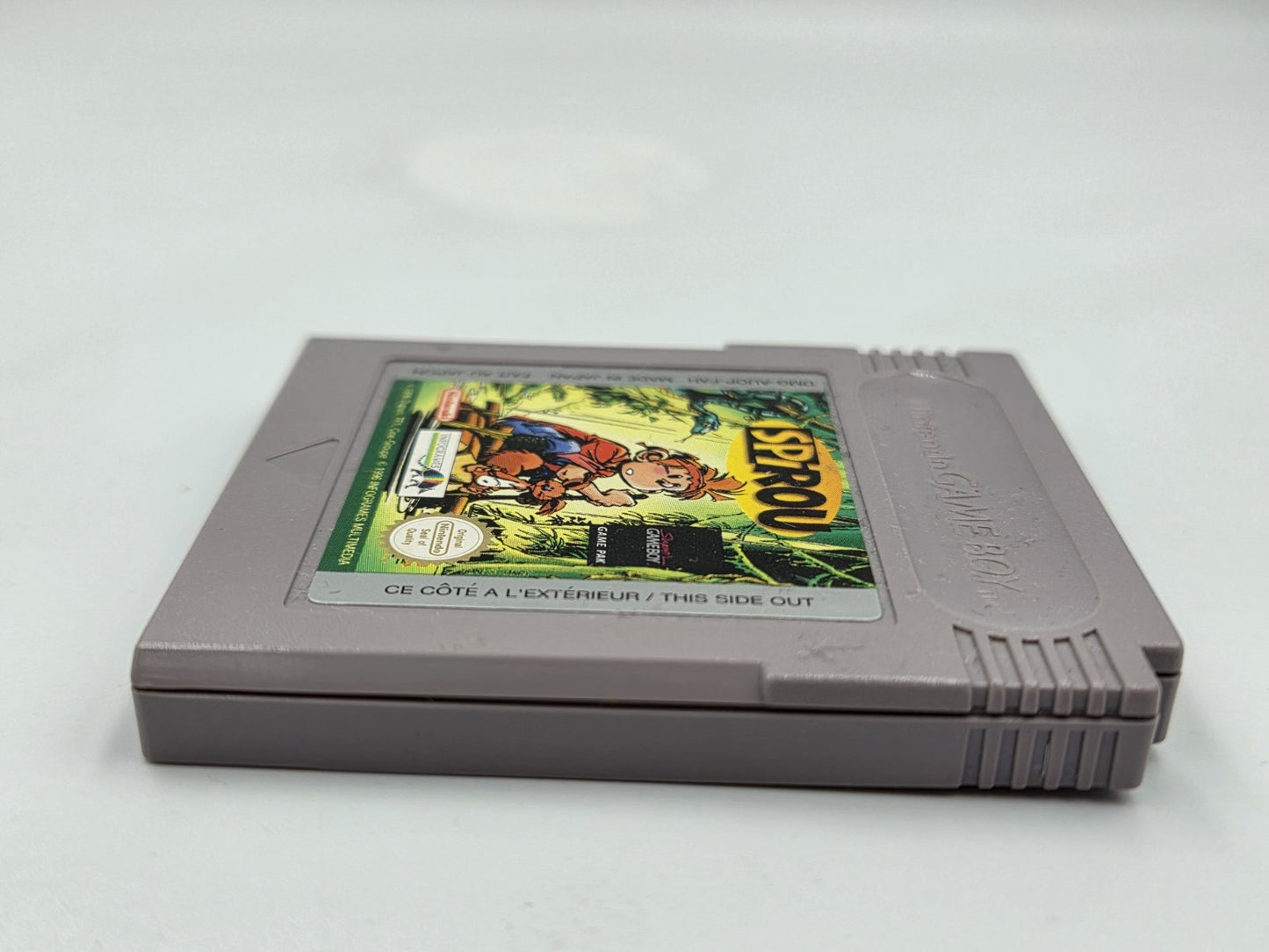 Nintendo Game Boy Classic Spiel Spirou Modul FAH