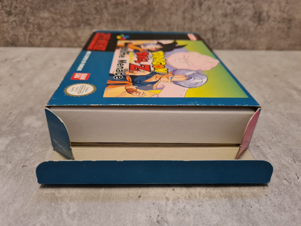 SNES Super Nintendo Dragon Ball Z Ultime Menace mit OVP und Anleitung FRA - T-Retro-Games 