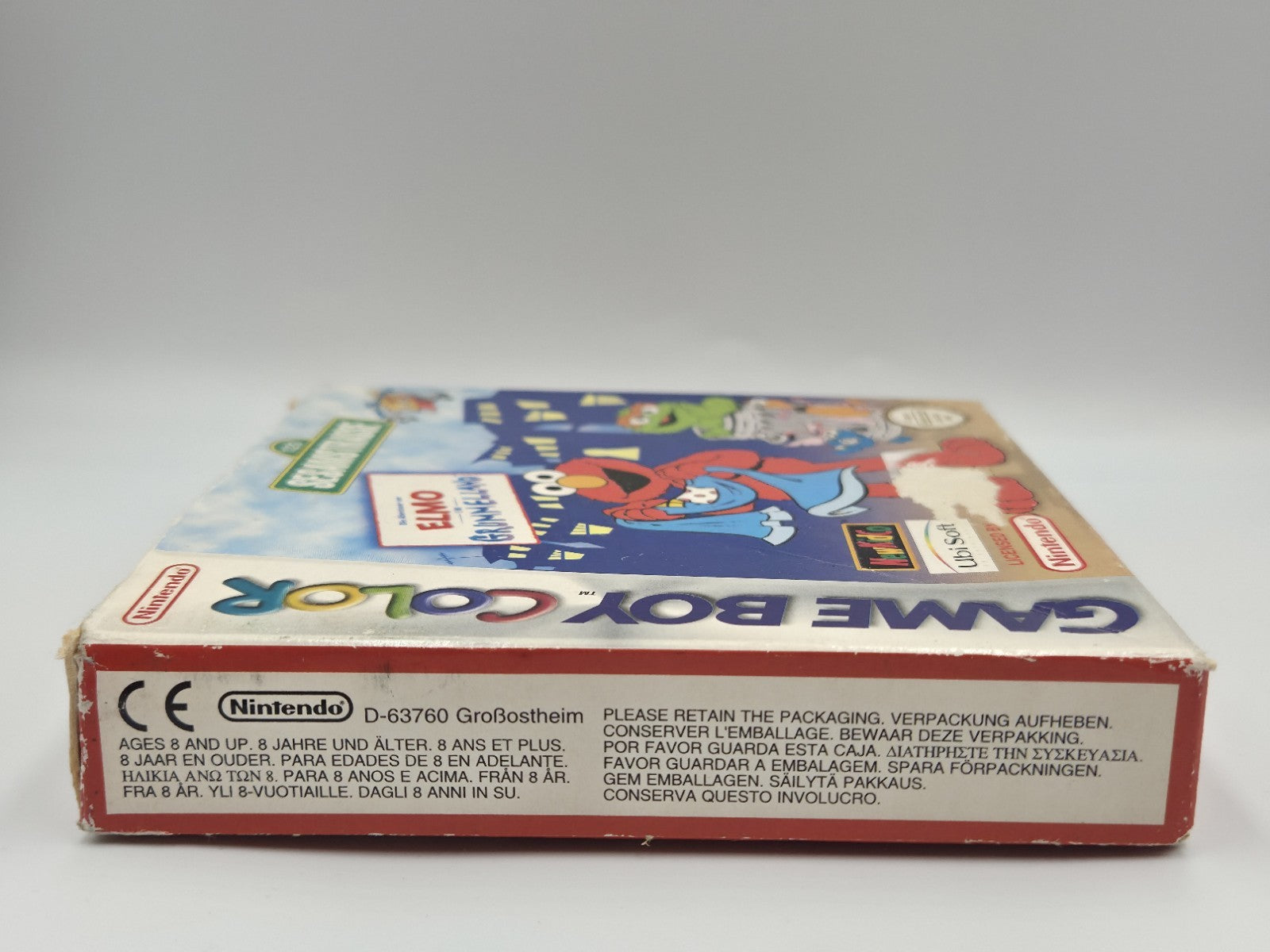 Game Boy Color Die Abenteuer von Elmo im Grümmelland mit OVP und Anleitung NOE