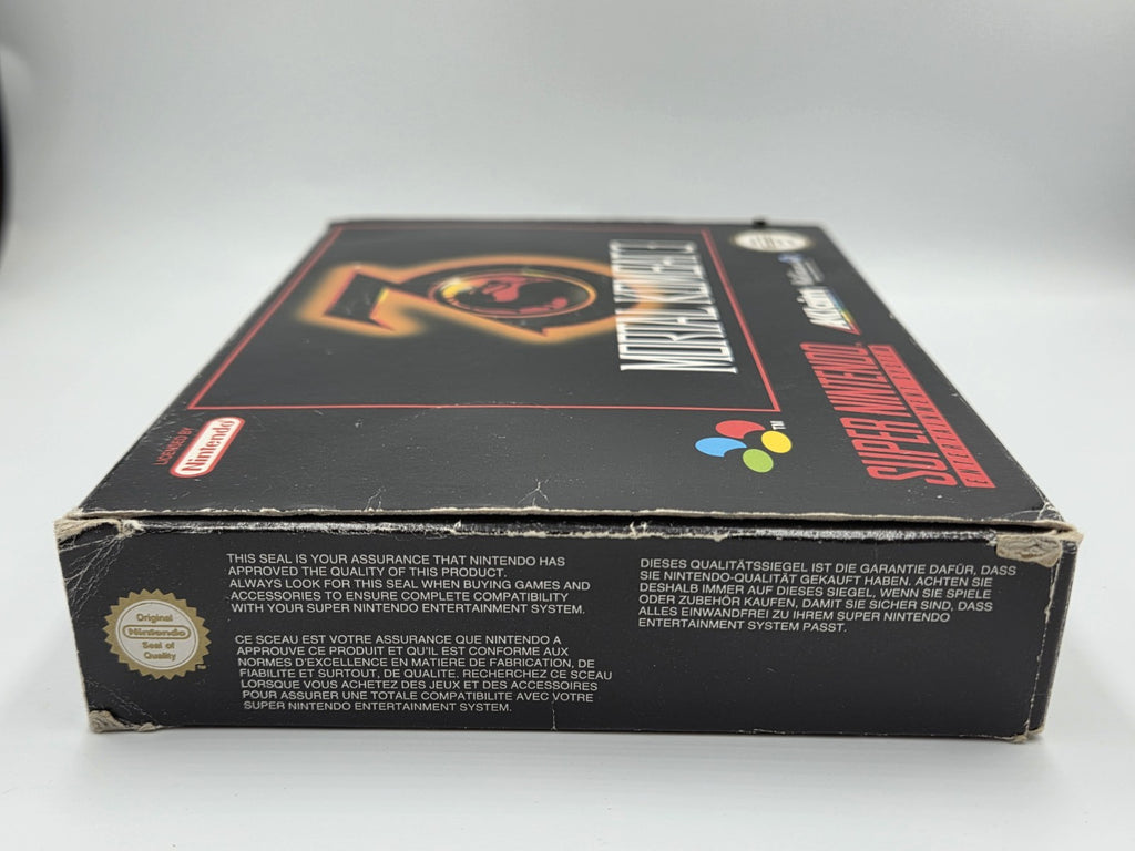 SNES Super Nintendo Mortal Kombat III 3 mit OVP und Anleitung EUR