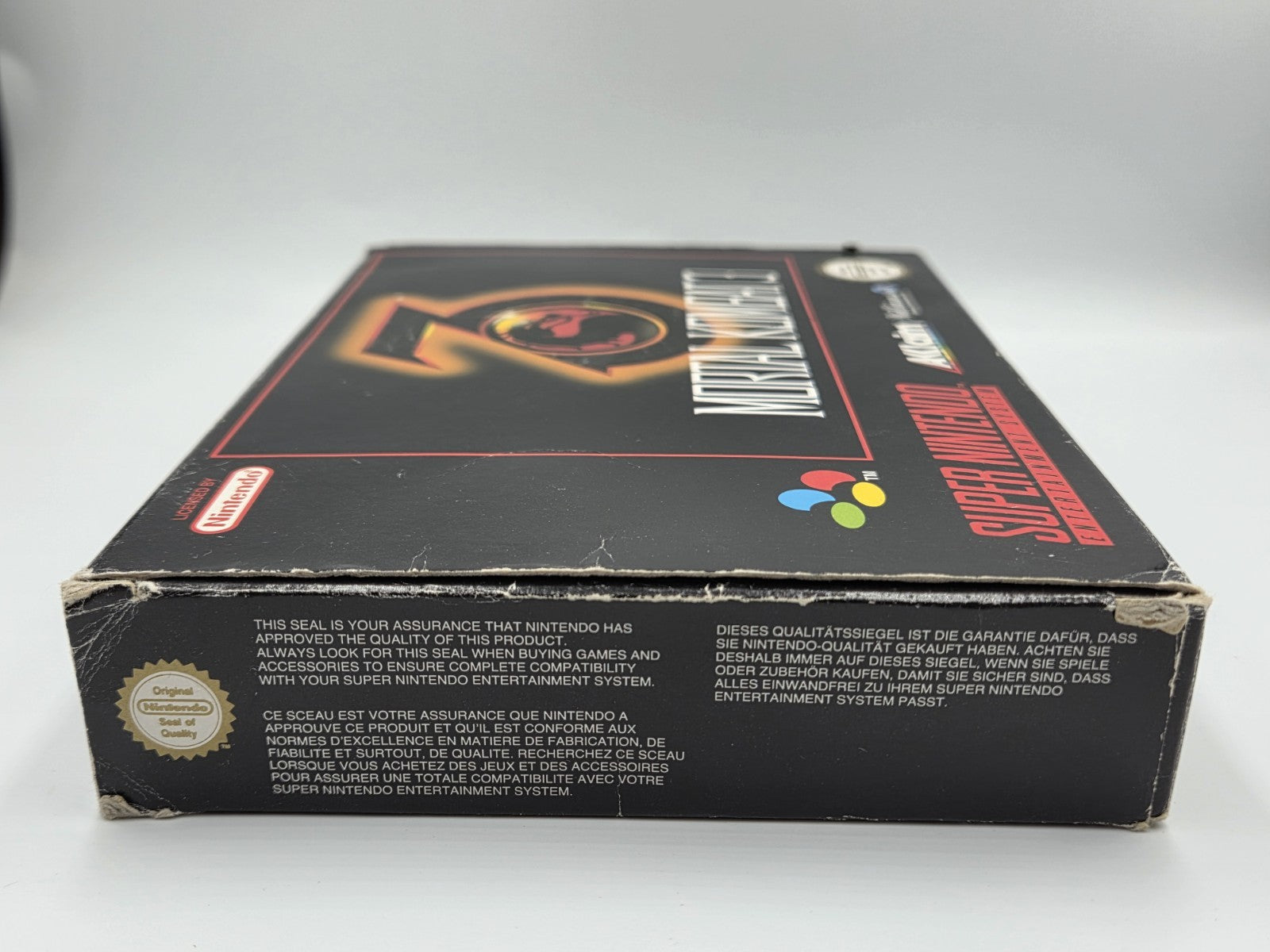 SNES Super Nintendo Mortal Kombat III 3 mit OVP und Anleitung EUR