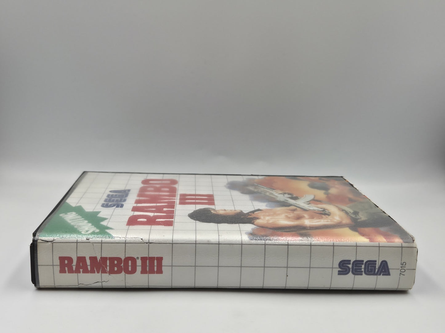 Sega Master System Spiel Rambo III mit OVP und Anleitung Multi Language 