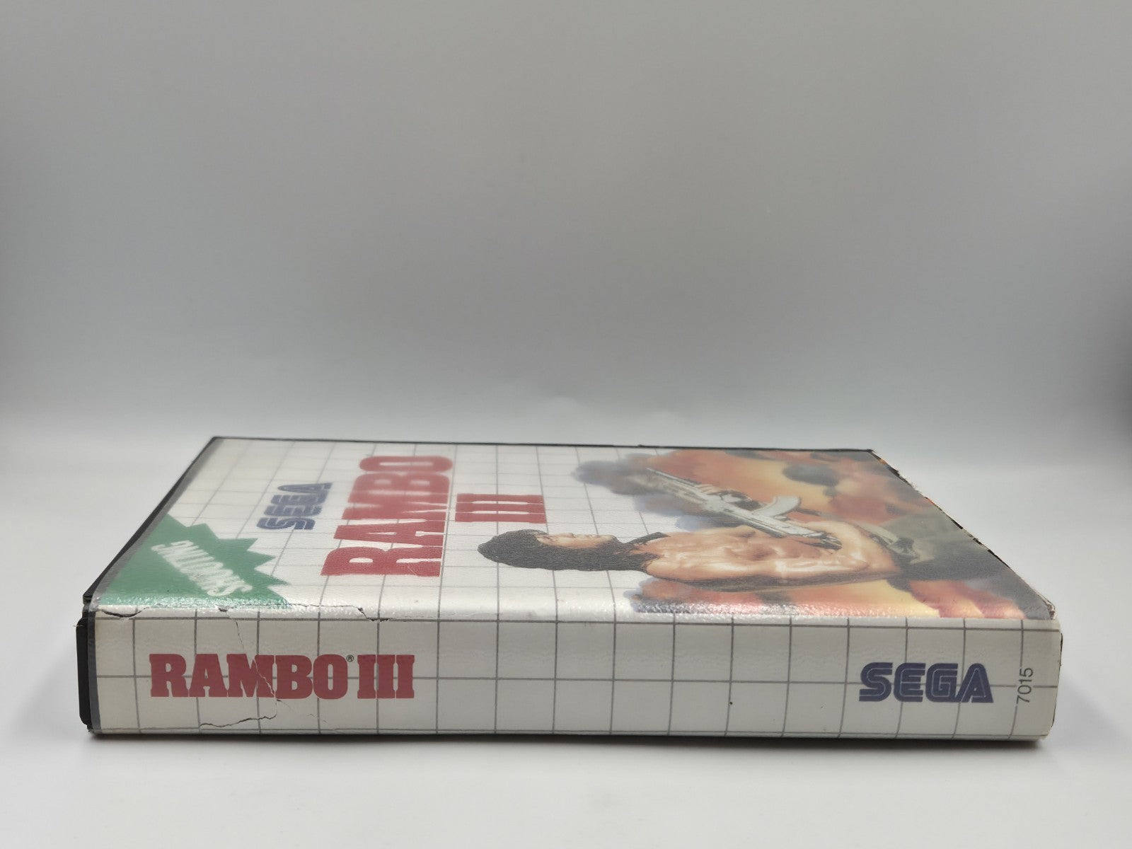 Sega Master System Spiel Rambo III mit OVP und Anleitung Multi Language 