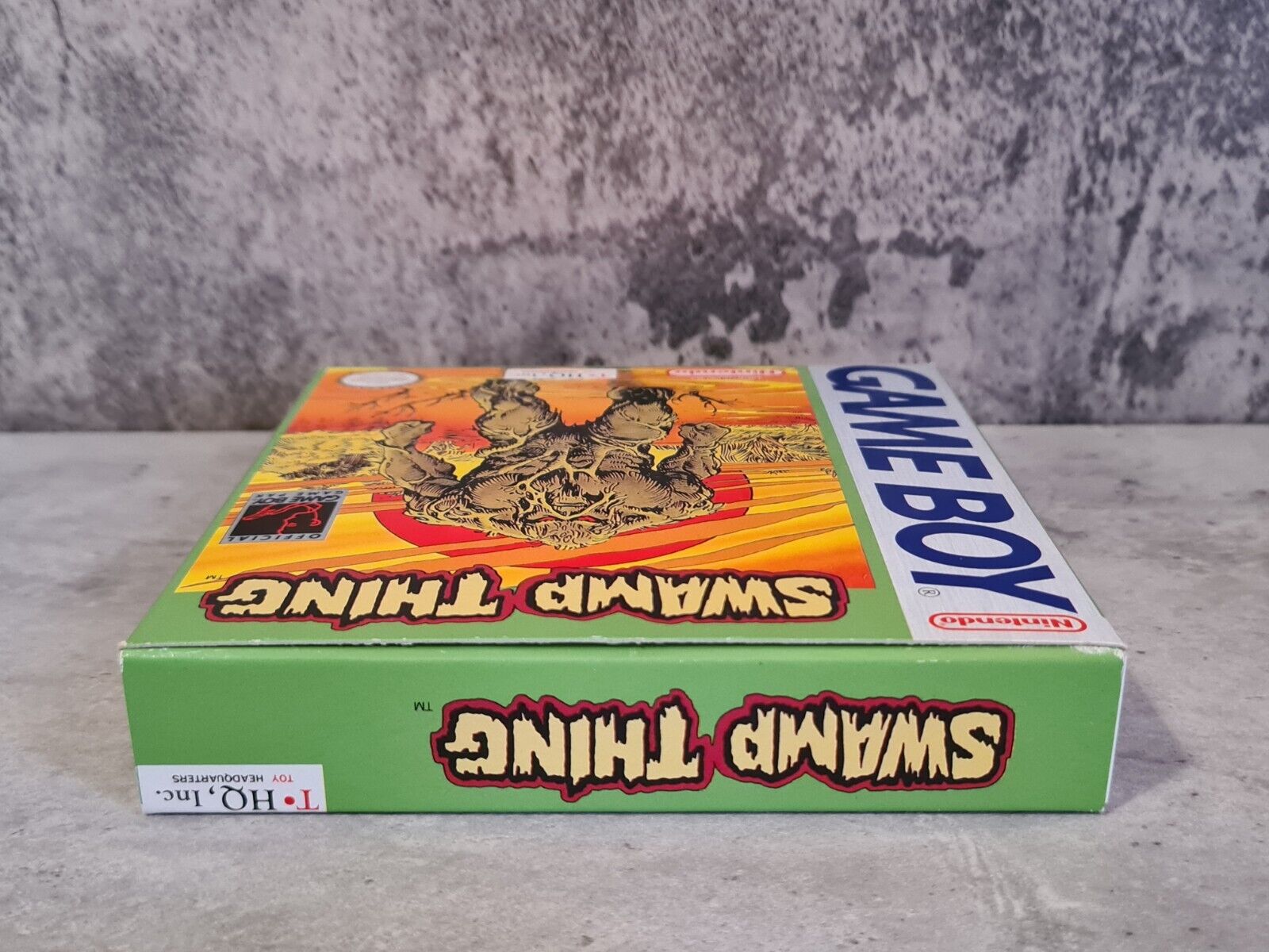 Nintendo Game Boy Classic Swamp Thing mit OVP und Anleitung USA - T-Retro-Games 