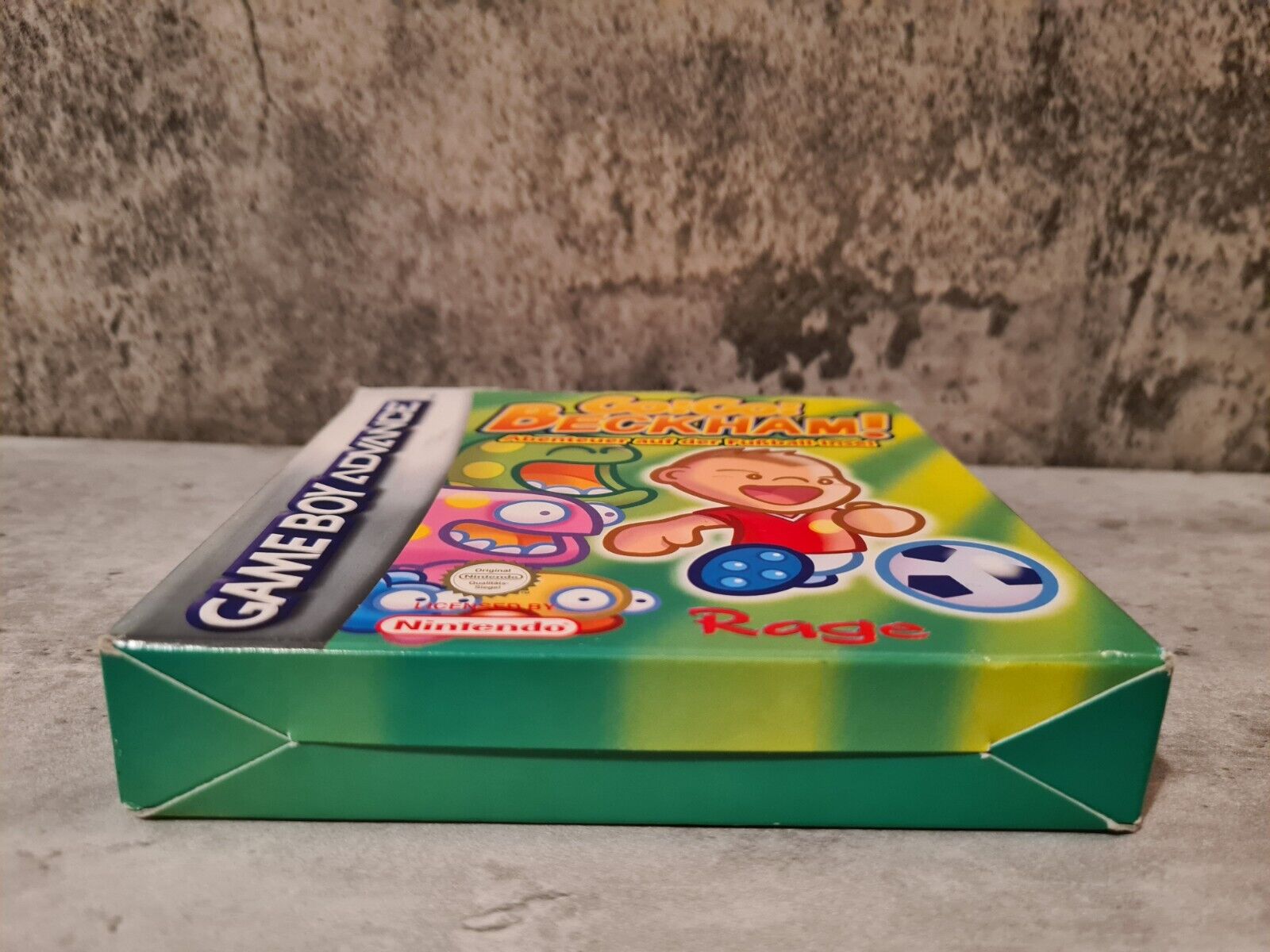 Nintendo Gameboy Advance Go!Go! Beckham! mit OVP und Anleitung NOE - T-Retro-Games 